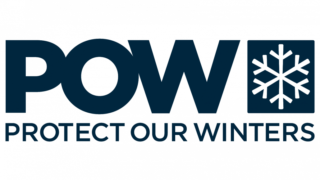 Protect Our Winters Logo - Blue transparent
